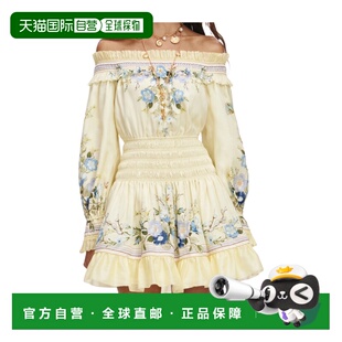 荷叶边迷你连衣裙 Portrait AC26026S 香港直邮Self 1h可退