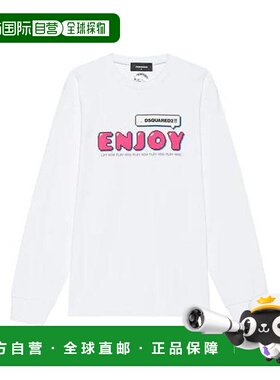 1h可退 香港直邮Dsquared2 二次方 男士 T恤(S74GD1149 S23851 90