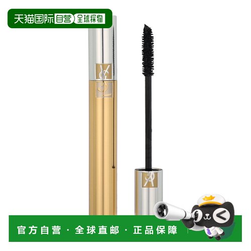 欧洲直邮YSL圣罗兰新绒密睫毛膏金版持妆久睫毛分明自然卷翘正品