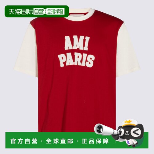香港直邮amiparis 男士 上装T恤短袖