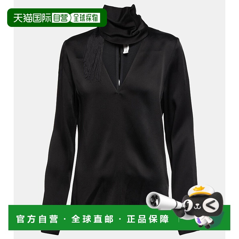 1h可退 香港直邮VICTORIA BECKHAM 维多利亚 贝克汉姆 女士 V领上