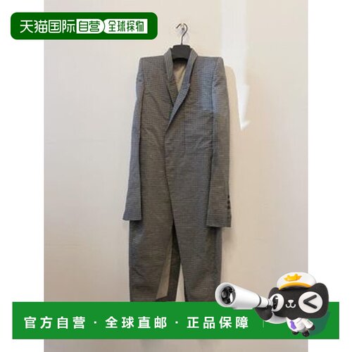 香港直邮Rick Owens 翻领长袖外套 RP01C5923DR34 【付后1h可退】