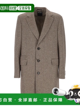 香港直邮Zegna 长袖大衣 杰尼亚男装西装外套R297722A24DG2G0