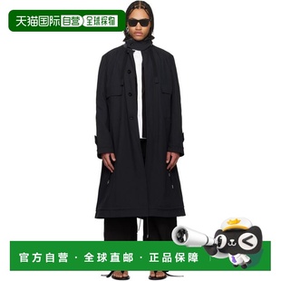 1h可退 香港直邮Sacai 男士 黑色 Weathercloth 大衣 2603916M