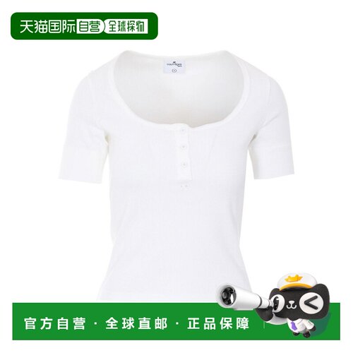 香港直邮COURREGES 女士T恤 126JTS233JS01940001WHITE SS2026
