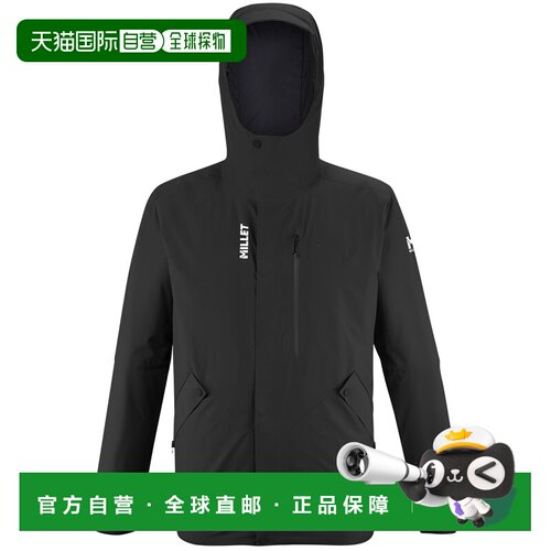 自营欧洲直邮Millet觅乐 CHAMONIX WARM 黑色 夹克外套男款