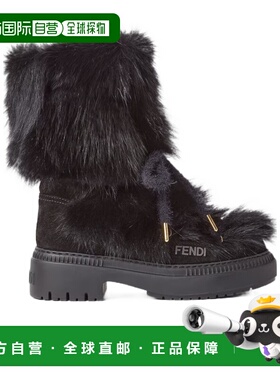 香港直邮Fendi 圆头滑雪靴中筒靴 8T8591AOSU