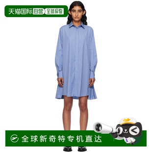香港直邮Sacai 蓝色连衣裙 1h可退 女士 舒适时 2508003 blue蓝色