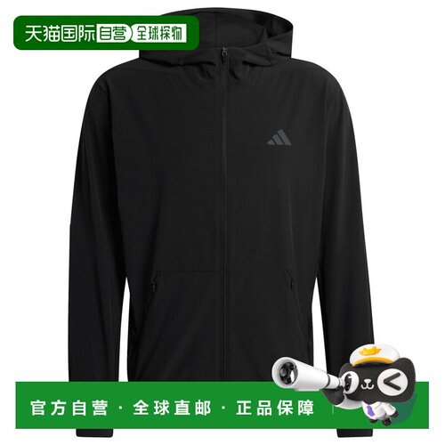 香港直邮ADIDAS 男士运动服 0174663BLACK CO 黑色【付后1h可退】