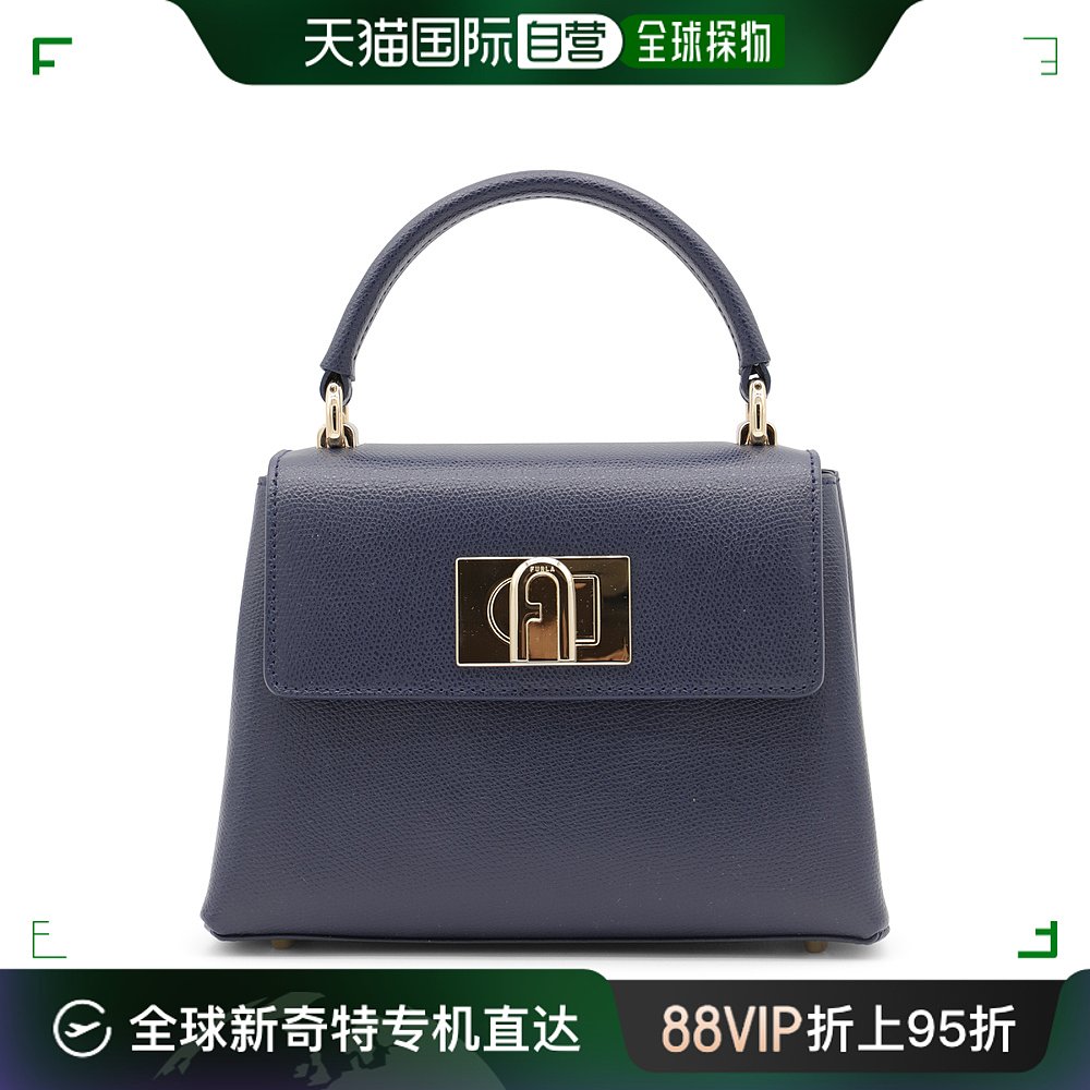 香港直邮FURLA 芙拉 女士 BLUE LEATHER 1927 MINI SHOULDER BAG 箱包皮具/热销女包/男包 通用款女包 原图主图