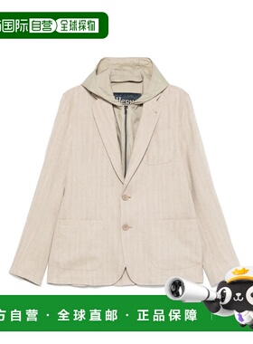 1h可退 香港直邮Herno 男士 分层设计西装外套 GA000188U13243