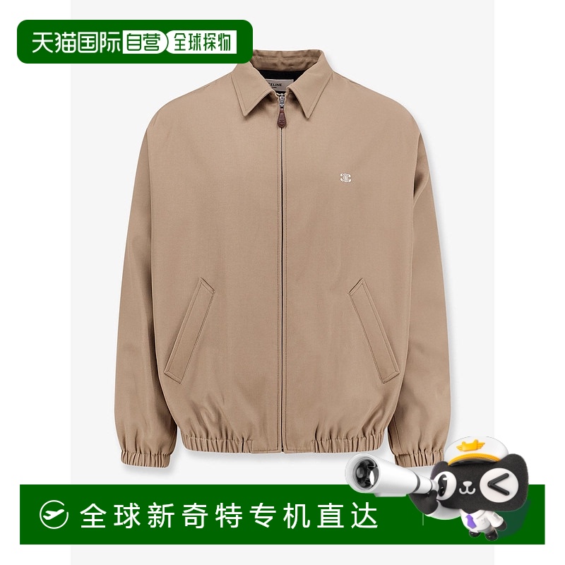 1h可退 香港直邮Celine 思琳 男士 衬衫式羊毛棉质夹克 RV0RV777S