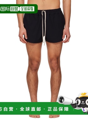 香港直邮rick owens 瑞克 欧文斯 男士 黑色 Temple Boxer 泳裤 R