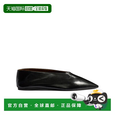 1h可退 香港直邮KHAITE 女士芭蕾乐福鞋 F40641027200 AW2026 黑