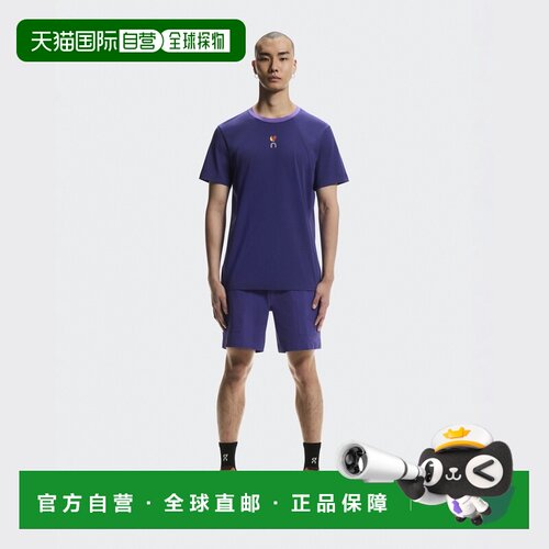 自营欧洲直邮On昂跑 Trek-T SHF男士Twilight/Vitelotte棉混纺户T