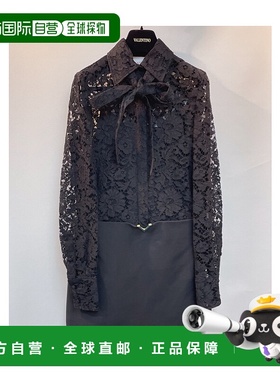 【99新未使用】香港直邮Valentino 系带细节连衣裙 1B3VA050360