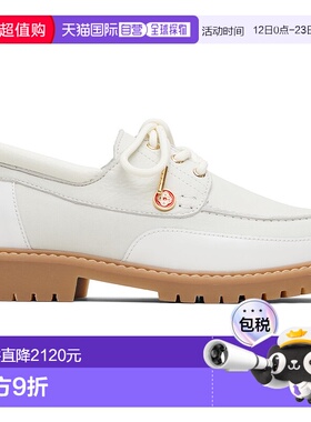 香港直邮Casablanca 男士 白色帆船鞋 AAW25FW07006M休闲鞋