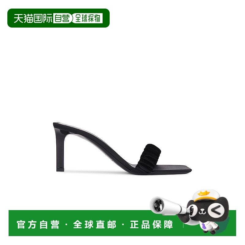 香港直邮Saint Laurent 圣罗兰 女士 Pam Mule 凉鞋 763220AACS1,女鞋,穆勒鞋,淘宝优惠券,粉丝福利购,淘宝优惠卷