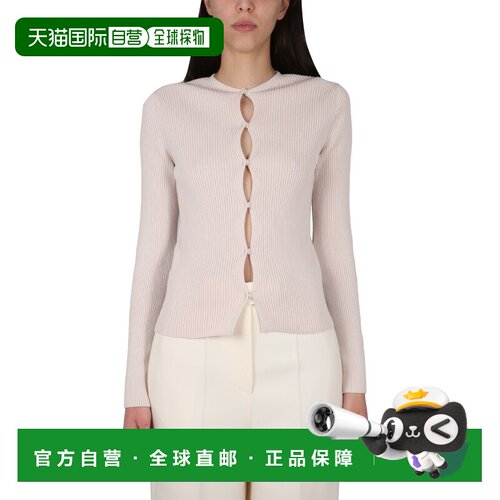 1h可退 香港直邮FENDI 女士T恤 FZC963 CO 浅棕色开衫