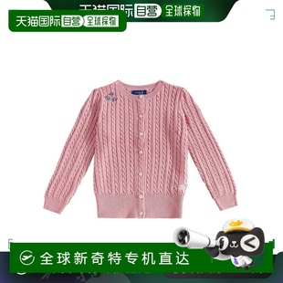 劳伦 Polo 拉夫 刺绣粗线针织棉 女童 Ralph 香港直邮Polo Lauren