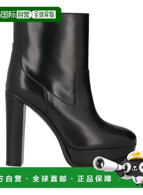 香港直邮mcqueen 亚历山大 麦昆 女士 脚踝靴 black黑色 舒适时尚