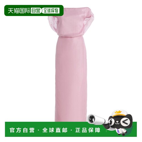 香港直邮Staud 女士 Larissa 真丝长款连衣裙 pink粉色 舒适时尚