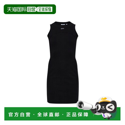 1h可退 香港直邮OFF-WHITE 女士连衣裙 2FU00680T0W003 AW2026 黑