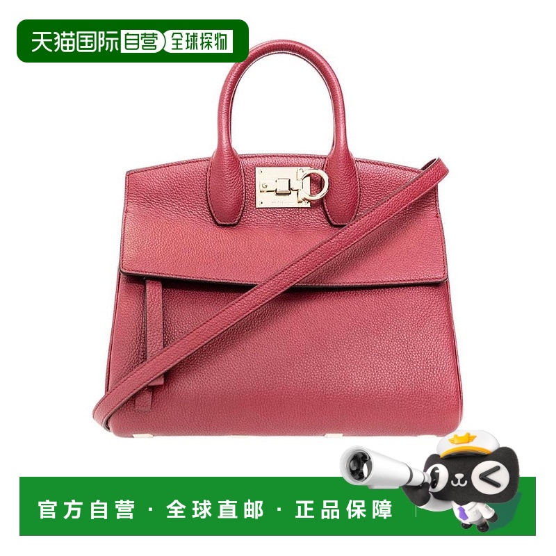 香港直邮Salvatore Ferragamo 徽标单肩包 21H159