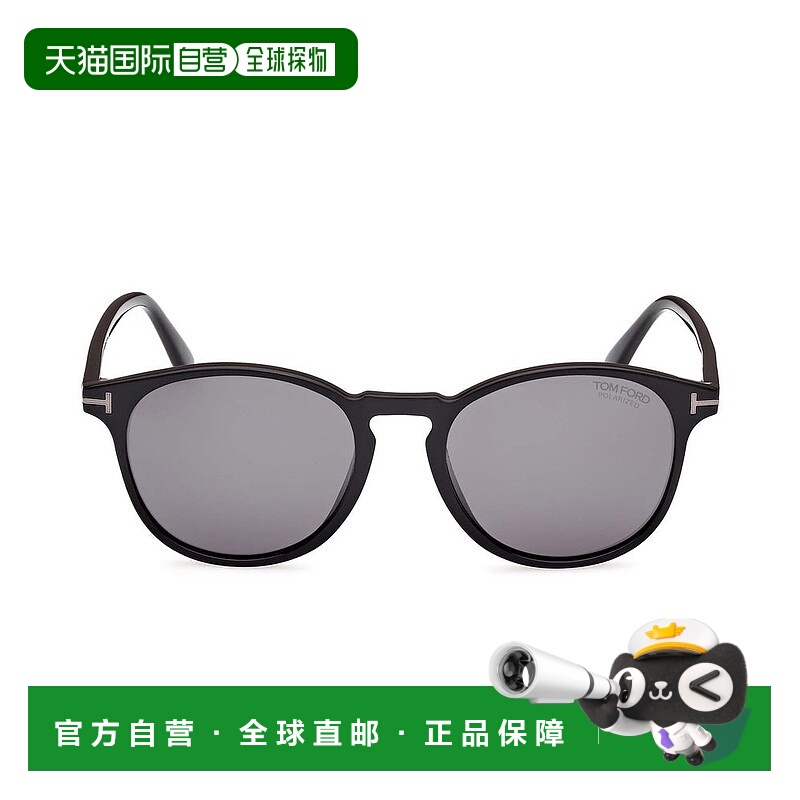 1h可退 香港直邮Tom Ford 汤姆 福特 男士 眼鏡圓框太陽眼鏡 FT10