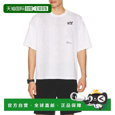 1h可退 香港直邮On 男士 Volt-T 比赛T恤 1MG10630069 white白色