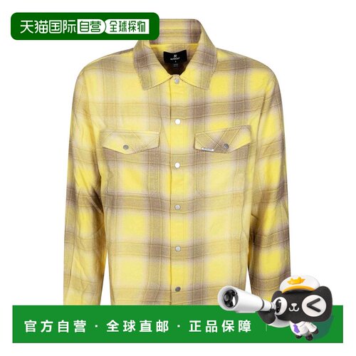 香港直邮Represent 男士衬衫 MLM10047434 SS2026 支付后1h可退
