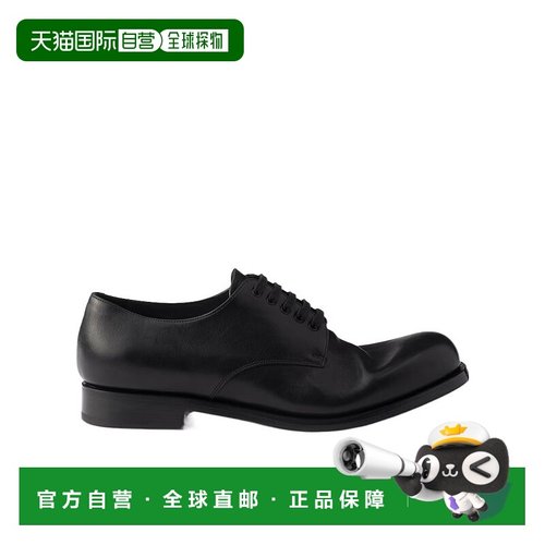香港直邮Prada 圆头商务正装鞋 2EA170V69FX000普拉达男鞋德比鞋