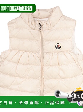 1h可退 香港直邮Moncler 盟可睐 女童 高领无袖羽绒服童装 K19511