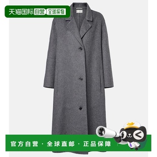 香港直邮The Row 女士 Gustaf 羊绒大衣 grey灰色 舒适时尚西装