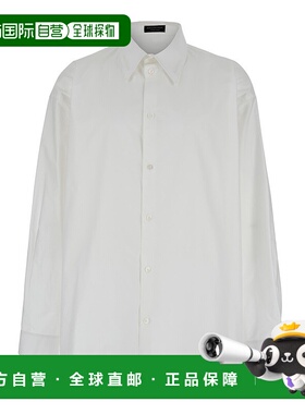 香港直邮Balenciaga 巴黎世家 男士 logo刺绣衬衫 814008TNM60