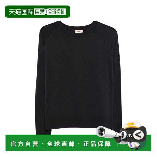 香港直邮Herno 女士 BUTTON-SLIT 莱赛尔纤维棉质插肩T恤 JG00031