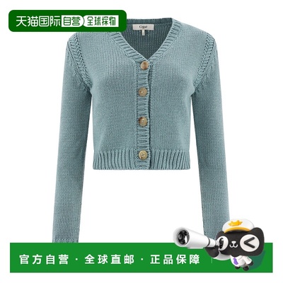 香港直邮Chloe 长袖针织衫 C24AMC14520开衫
