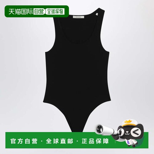 1h可退 香港直邮Entire Studios 女士 黑色粘胶纤维针织连体衣 ES