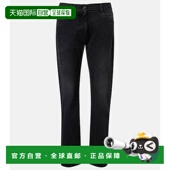 香港直邮The 低腰直筒牛仔裤 Row Booker black黑色 女士 1h可退