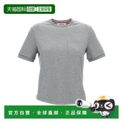 1h可退 香港直邮Thom Browne 短袖T恤 FJS223AJ0055