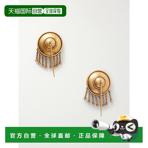 1h可退 美国直邮versace 范思哲 女士 Scudo耳饰 1024048-1A00620