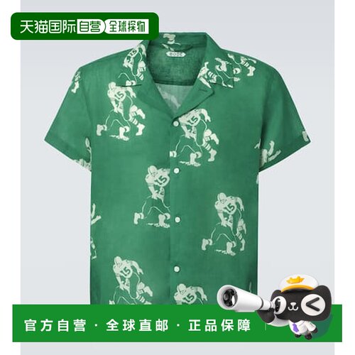 香港直邮Bode/Football男士衬衫 【付后1h可退】