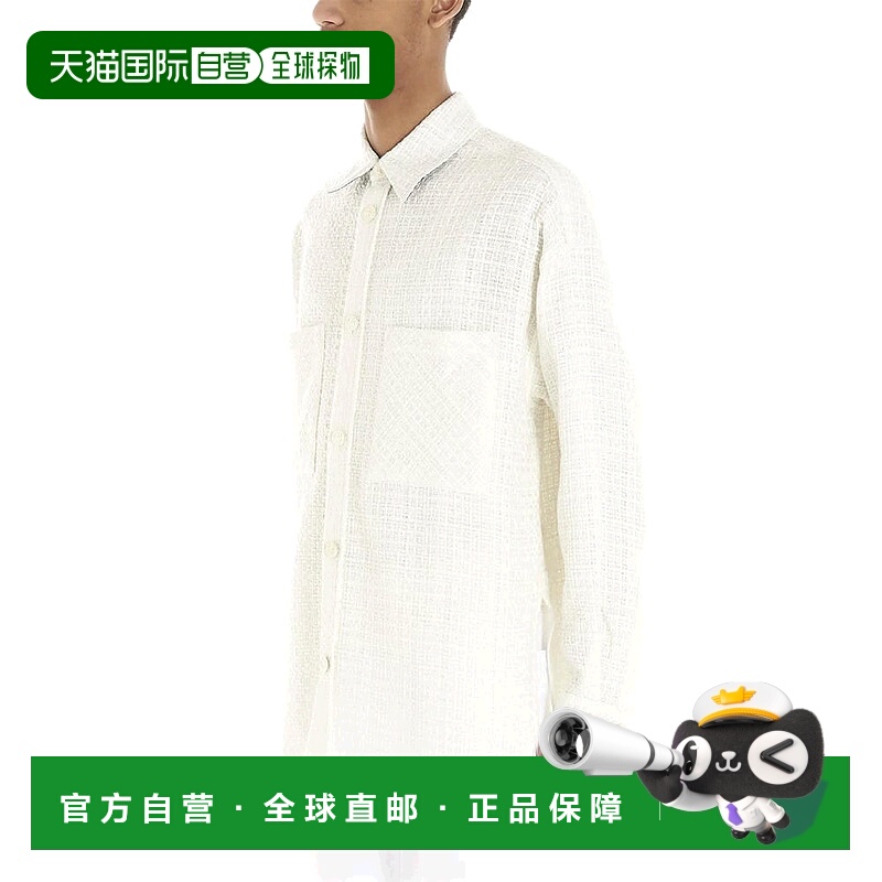 FAITH CONNEXION女士白色翻领长袖衬衫休闲潮流百搭时尚