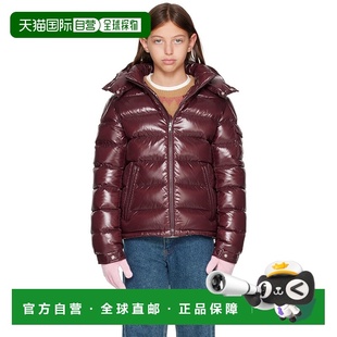 男童 儿童羽绒夹克童装 酒红色 Hooded K29 Maya 香港直邮moncler