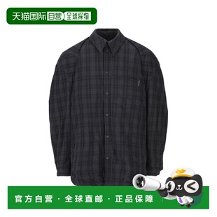 1h可退 香港直邮Balenciaga 巴黎世家 男士 宽大可拆卸衬衫 75172