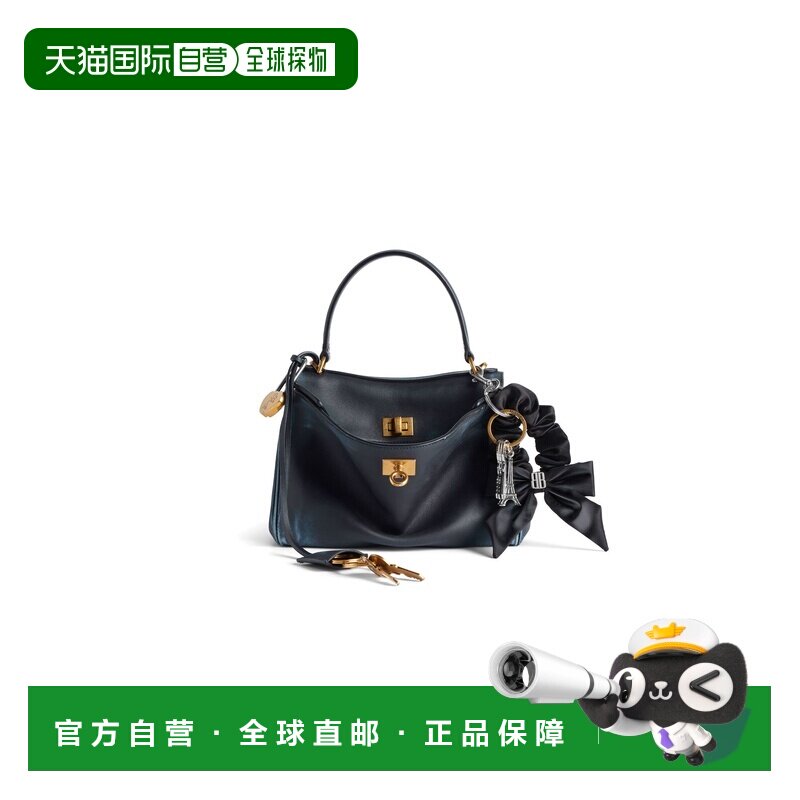 自营欧洲直邮Balenciaga巴黎世家 Rodeo女士可拆钥匙扣迷你手提包