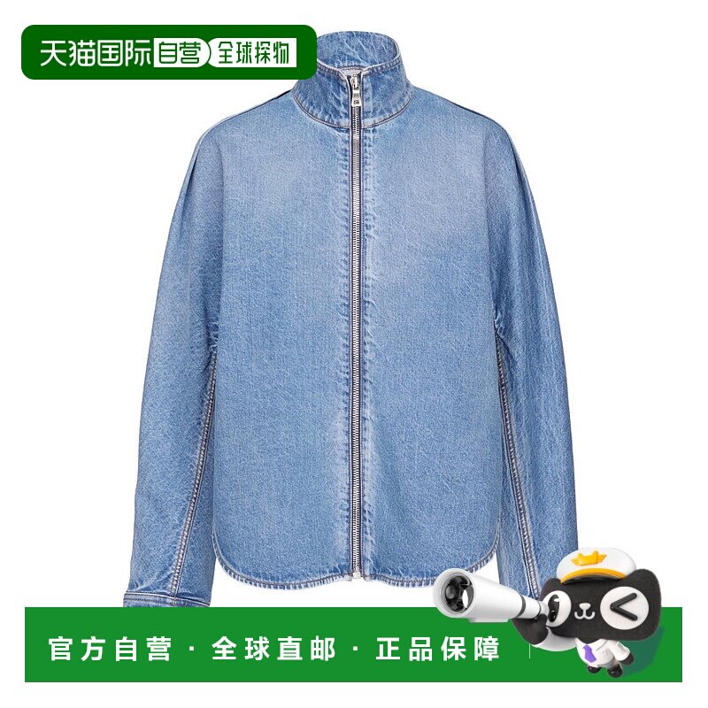 1h可退 香港直邮alaia 女士 Alaia Clear 蓝色衬衫 AA9C1005D015C