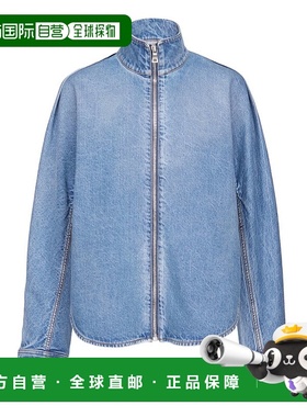 1h可退 香港直邮alaia 女士 Alaia Clear 蓝色衬衫 AA9C1005D015C