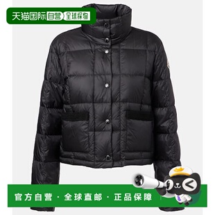 1h可退 香港直邮Moncler 盟可睐 女士 羽绒夹克 black黑色 舒适时