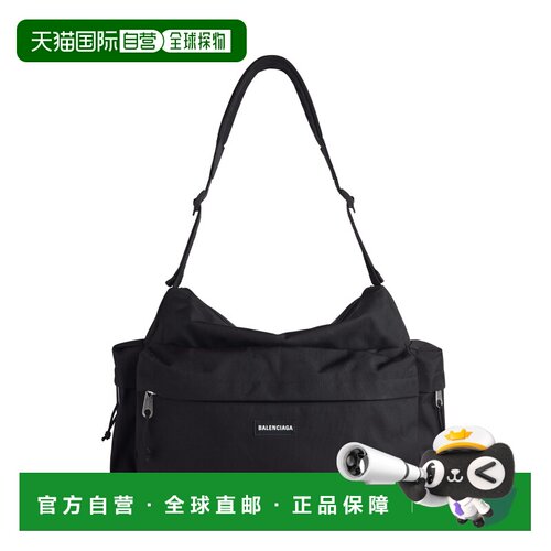 自营欧洲直邮Balenciaga巴黎世家 Explorer男士logo标识中号旅行